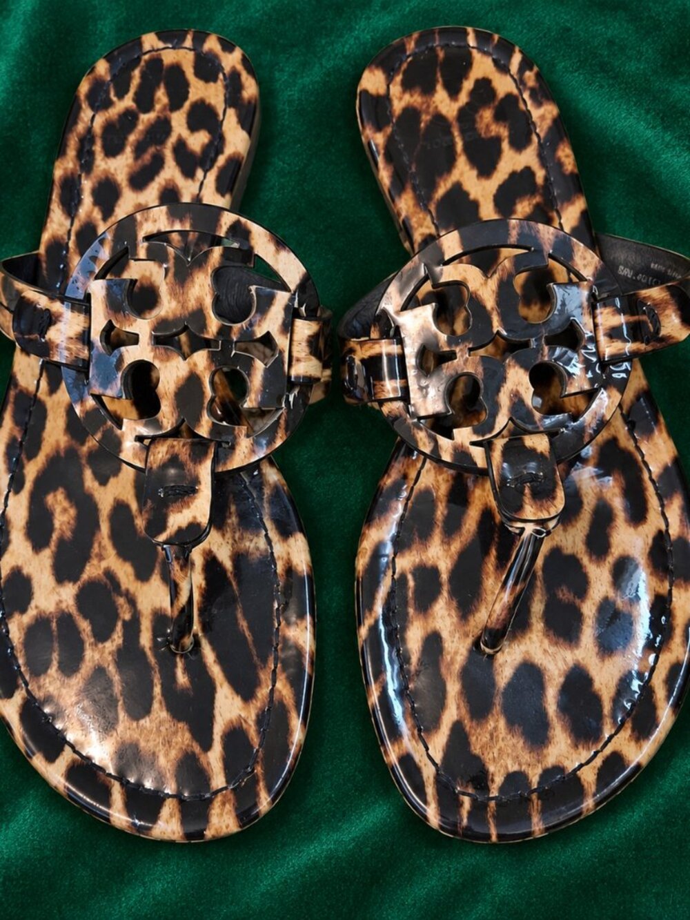 Tory Burch Miller Leoopard Print Sandals